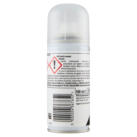 OFF! Soft&Scented spray secco, insetto repellente, contro le zanzare, 100ml